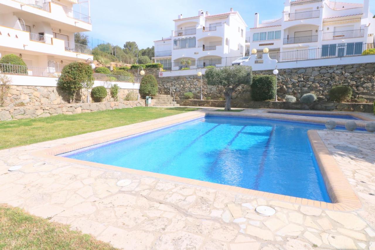 Jardins III B 2 - Piso Con Vista Al Mar Y Piscina Apartamento Roses Exterior foto