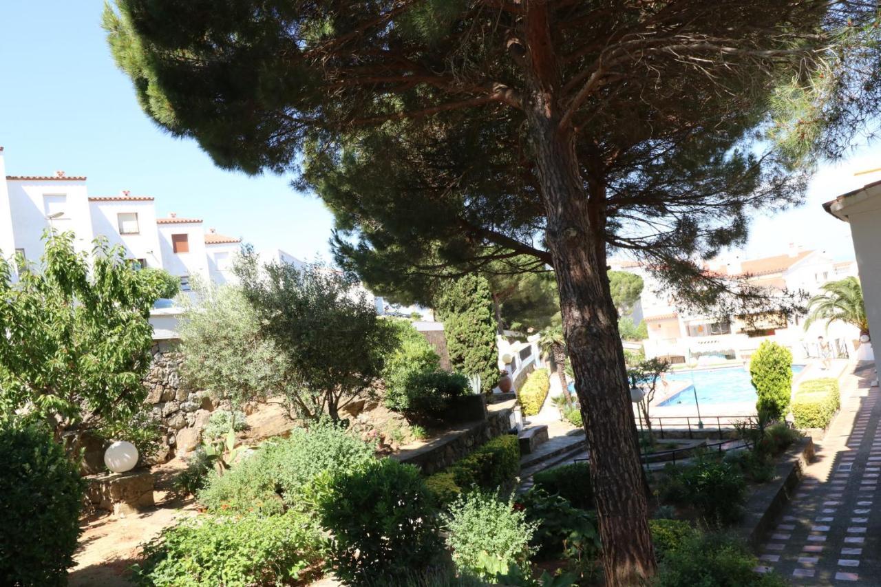 Jardins III B 2 - Piso Con Vista Al Mar Y Piscina Apartamento Roses Exterior foto